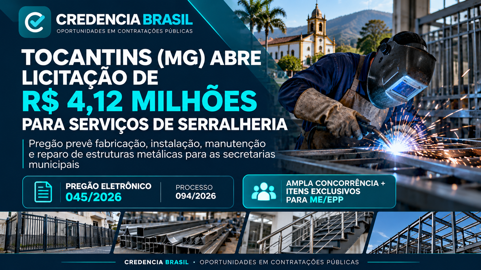 serralheria e construção civil