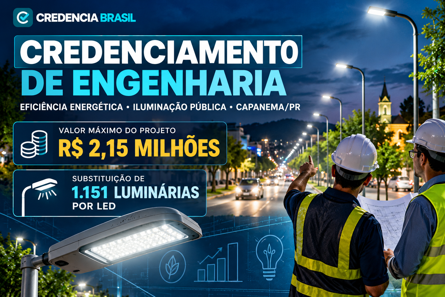 "vender lâmpadas para a Prefeitura".